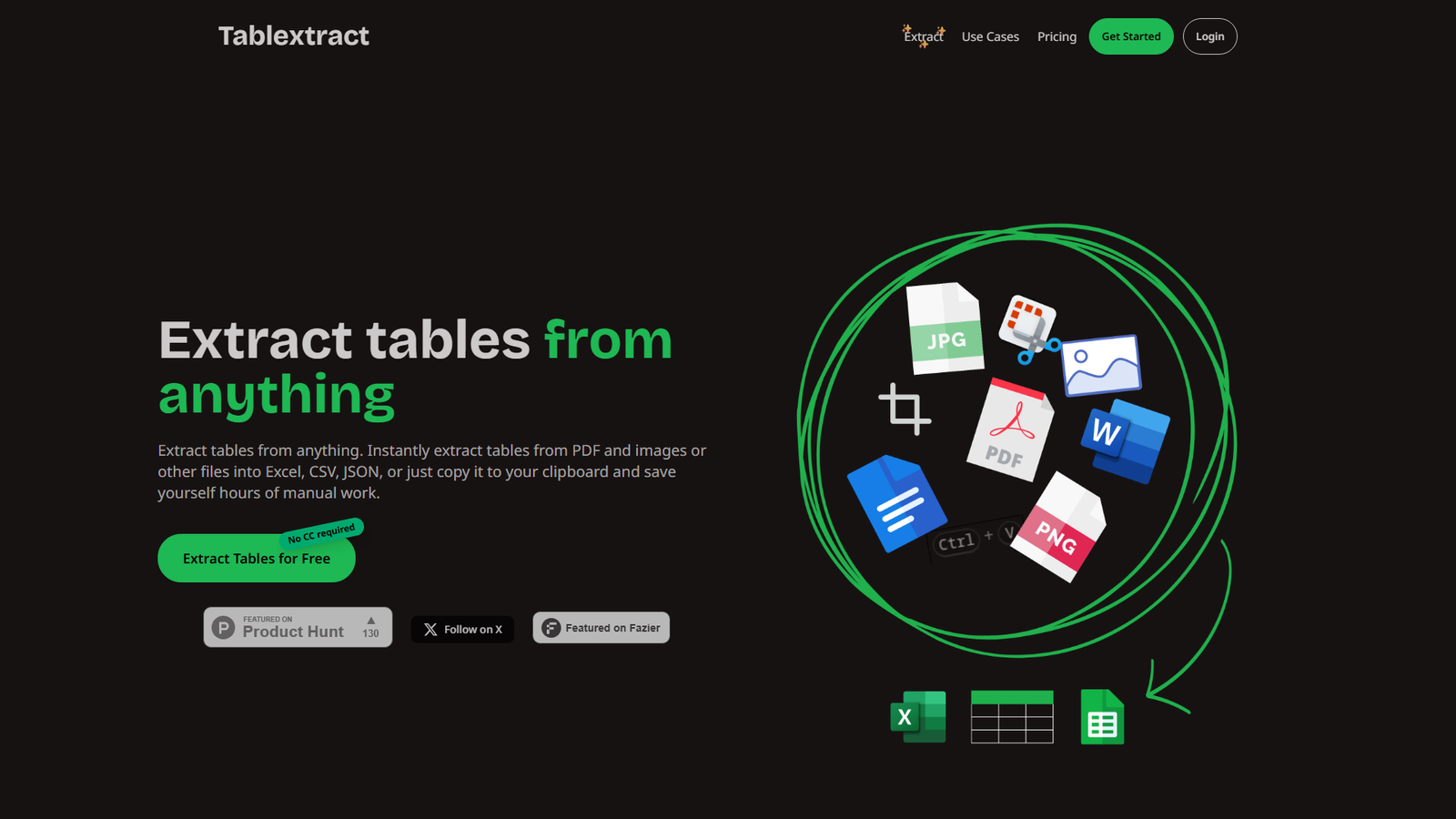 Tablextract Screenshot