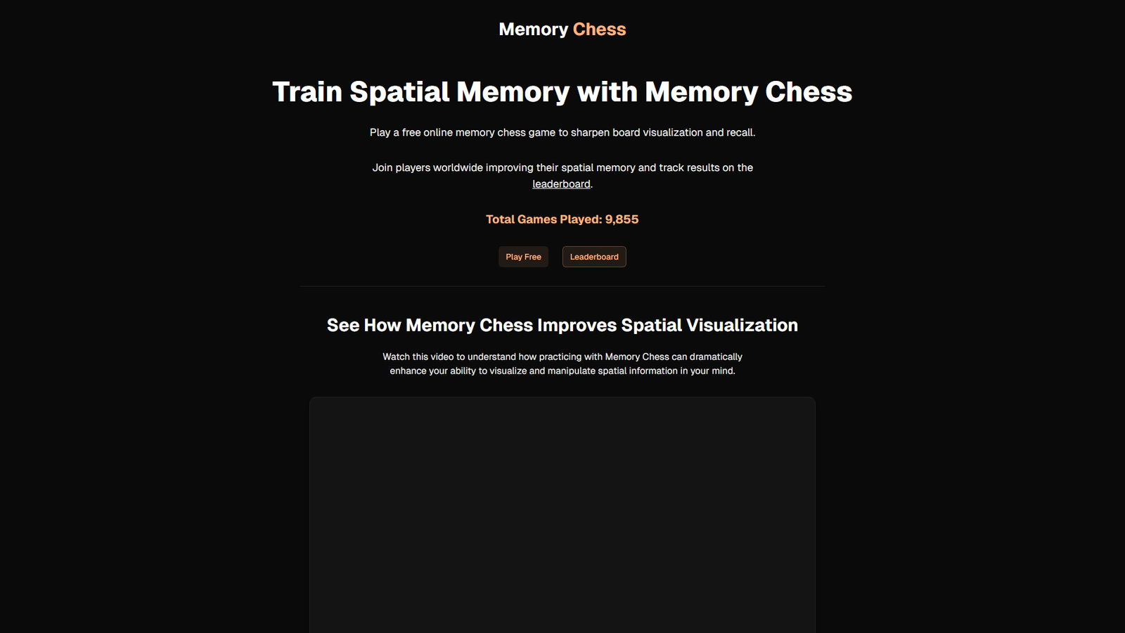 Memory Chess Screenshot