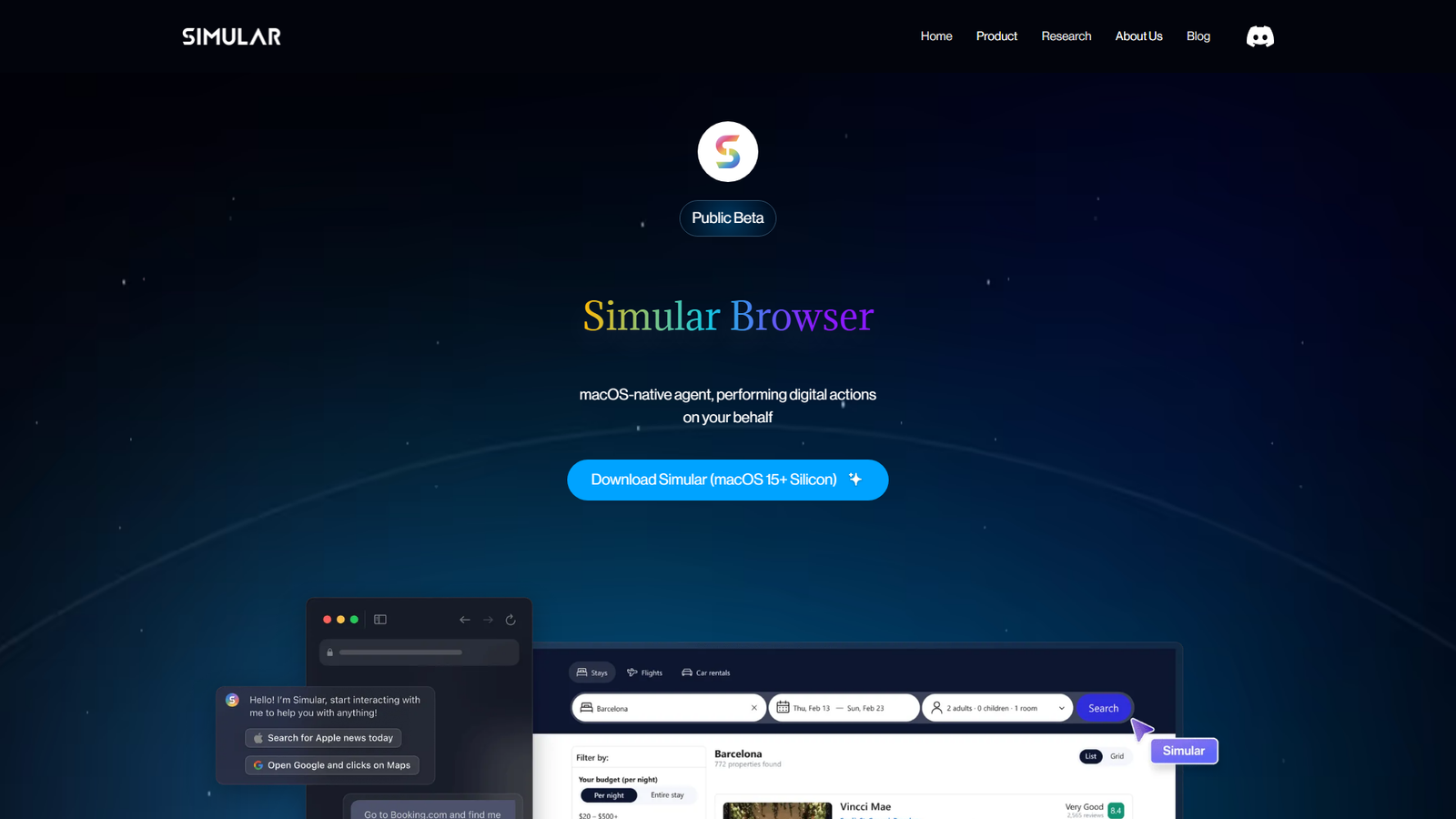 Simular Screenshot