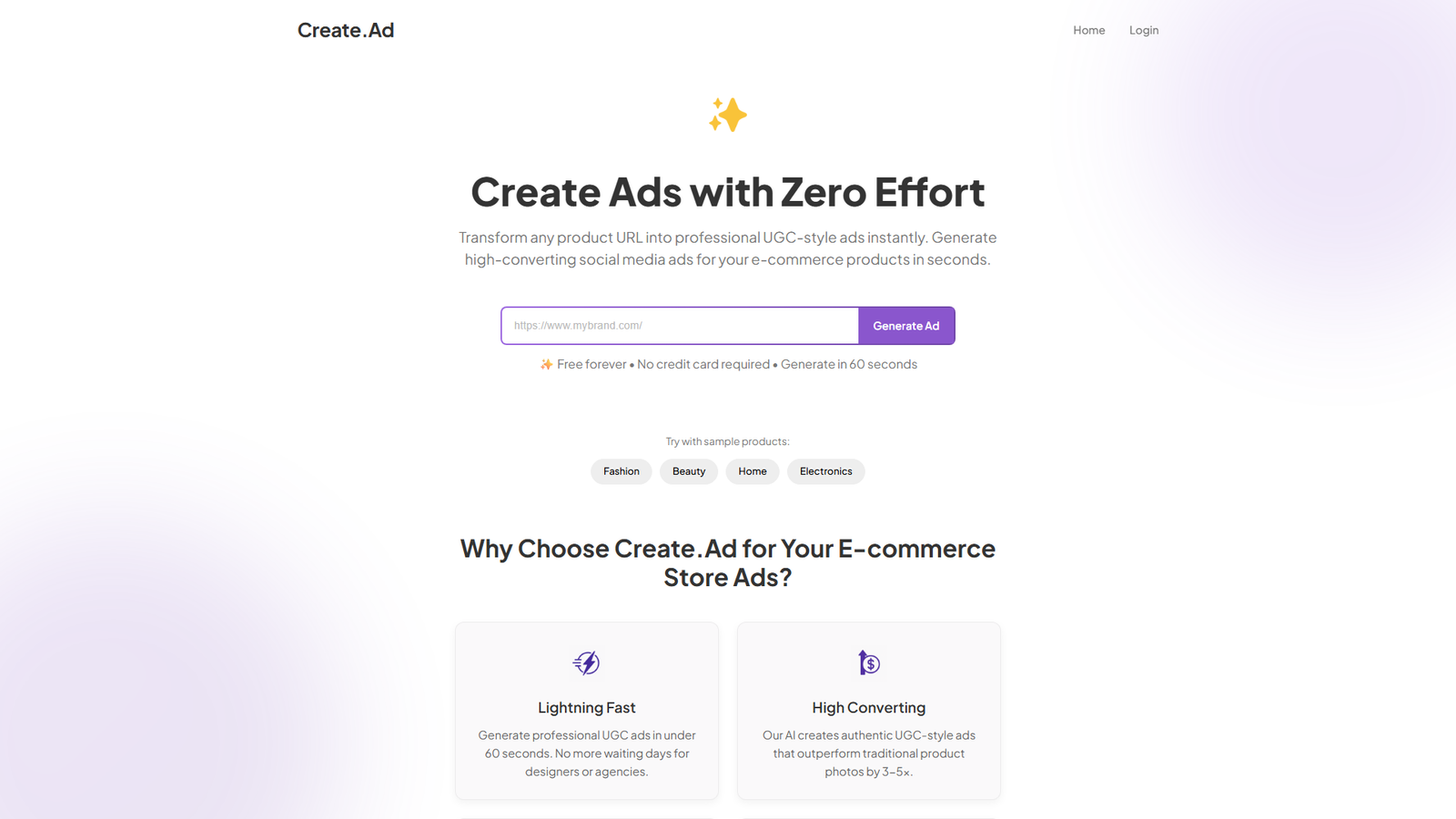 Create.ad Screenshot