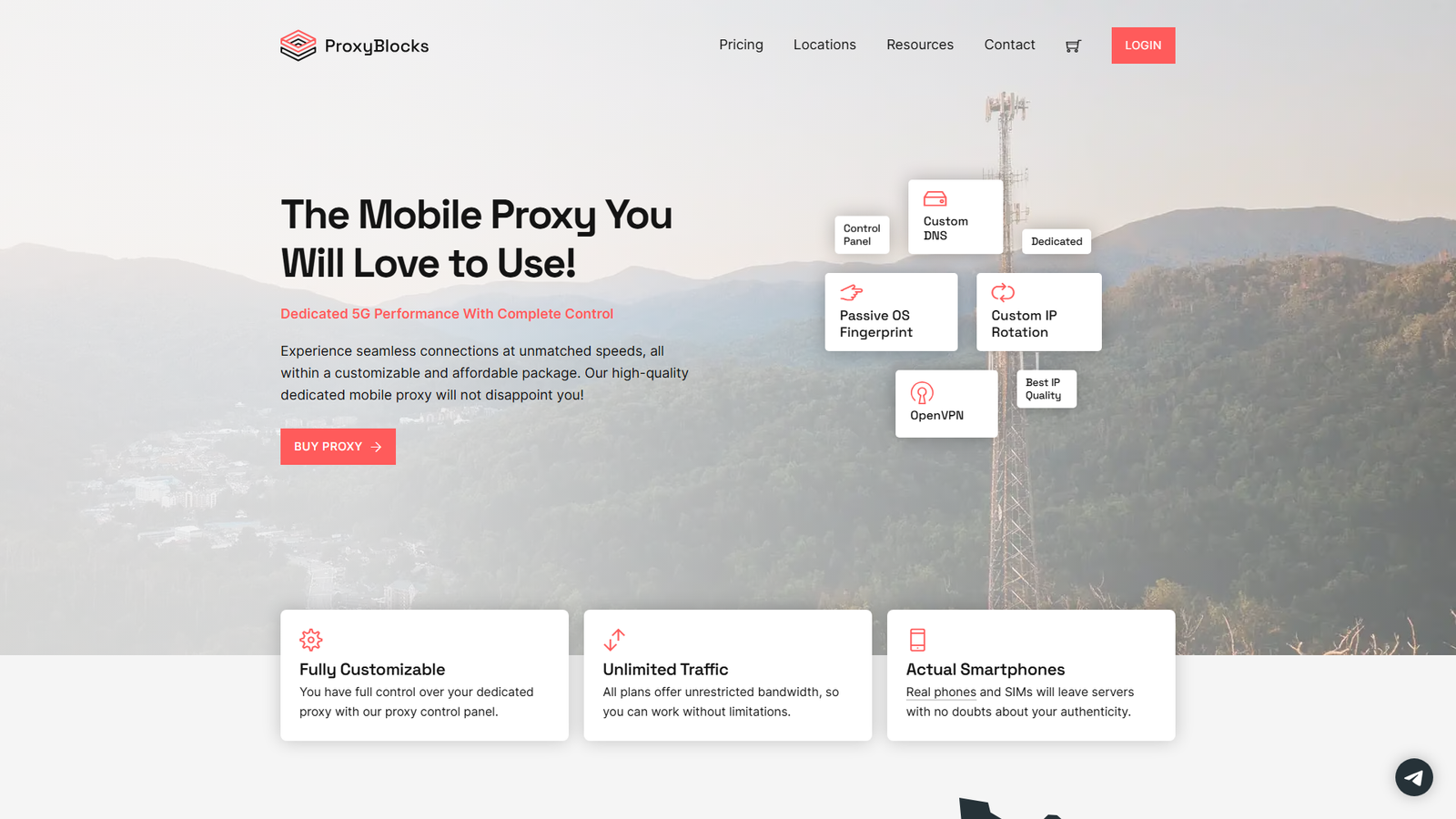 ProxyBlocks Screenshot