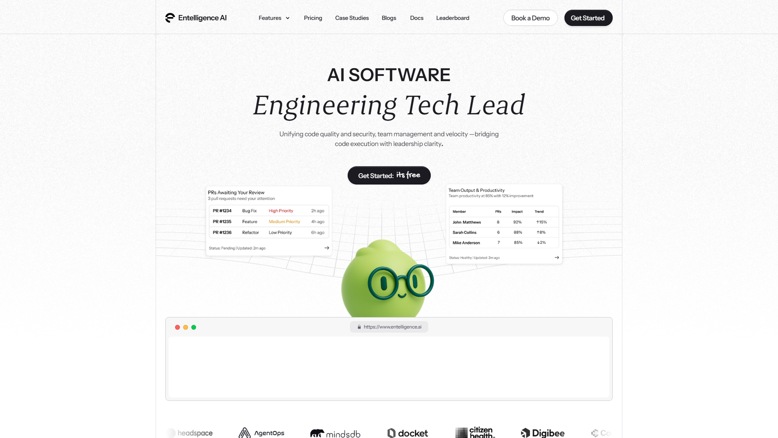 Entelligence.ai Screenshot