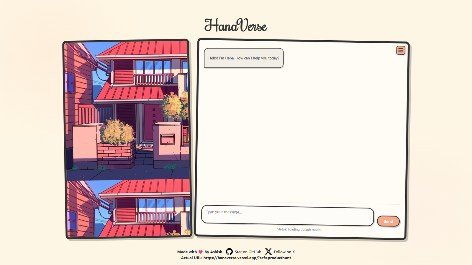 HanaVerse Screenshot