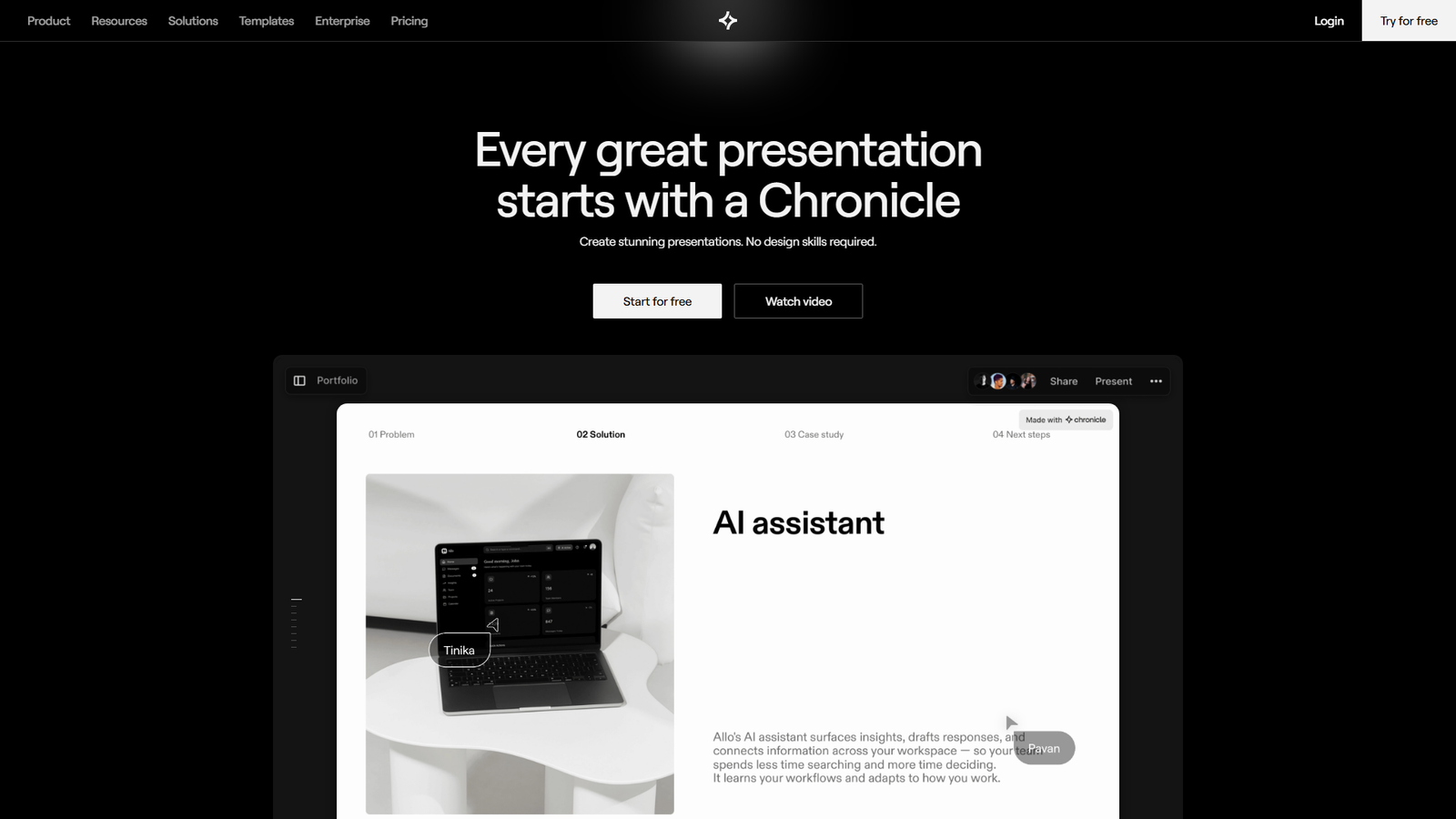 Chronicle: Cursor for Slides Screenshot