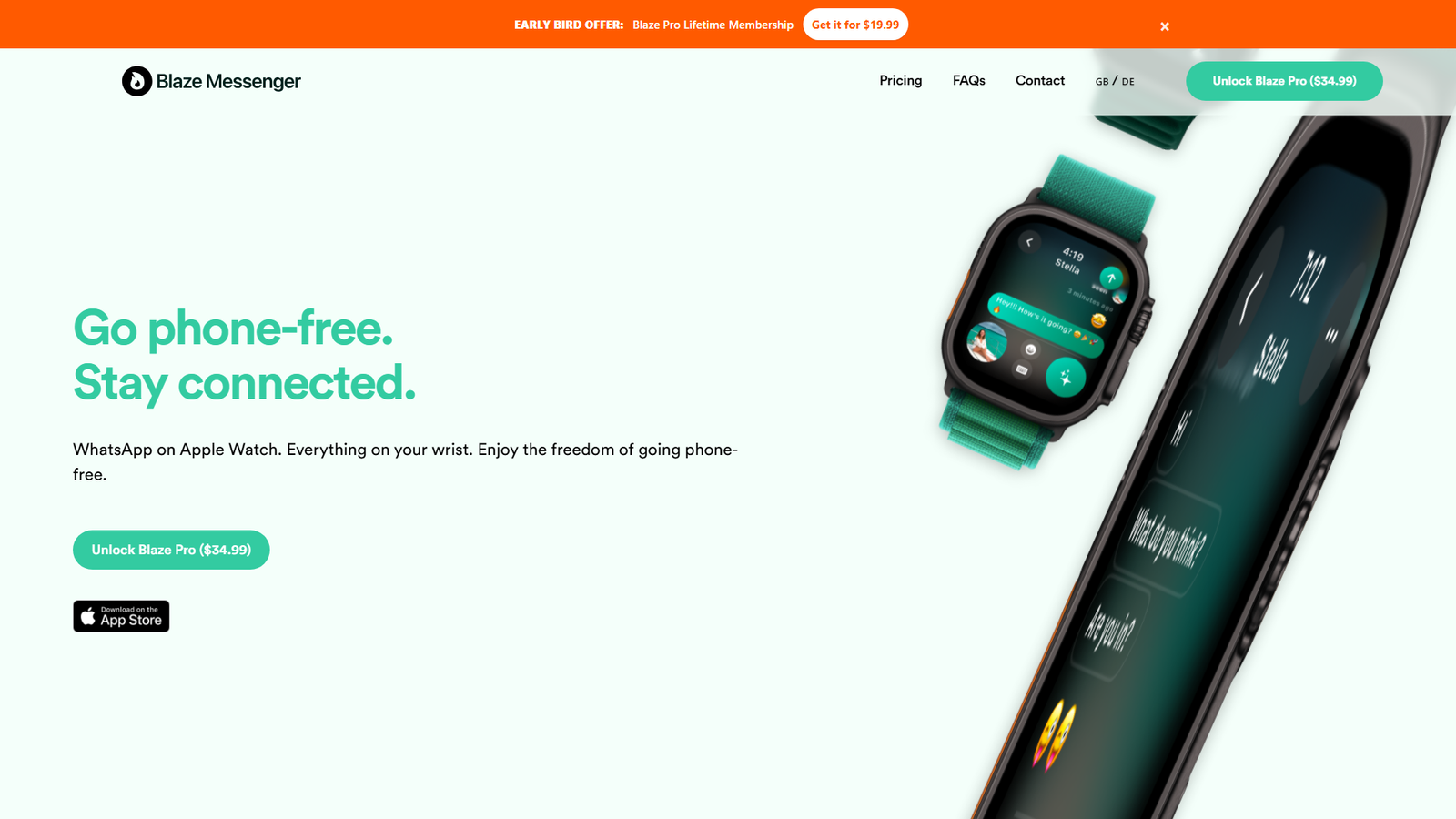 Blaze Messenger Screenshot