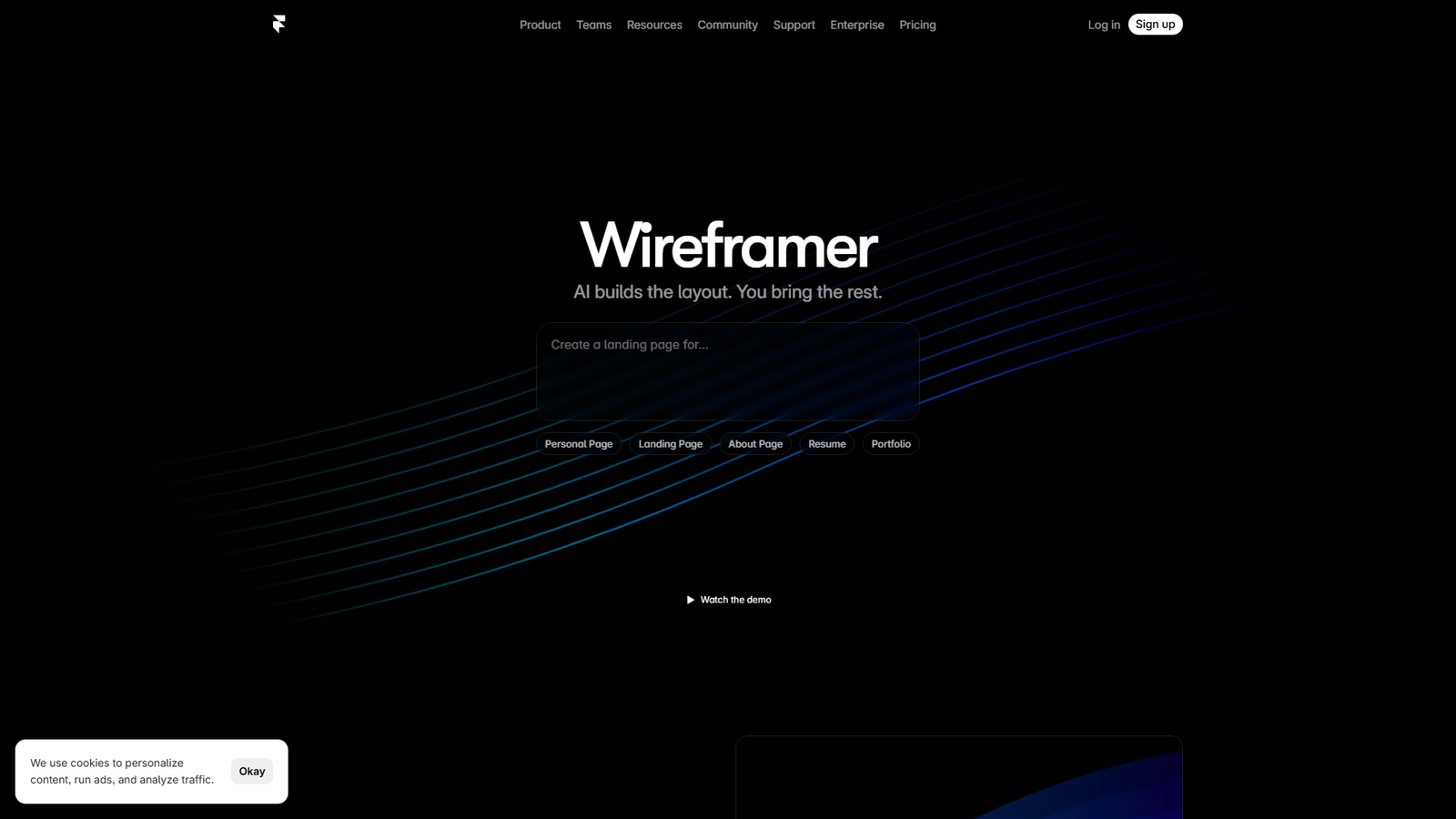 Wireframer AI Screenshot