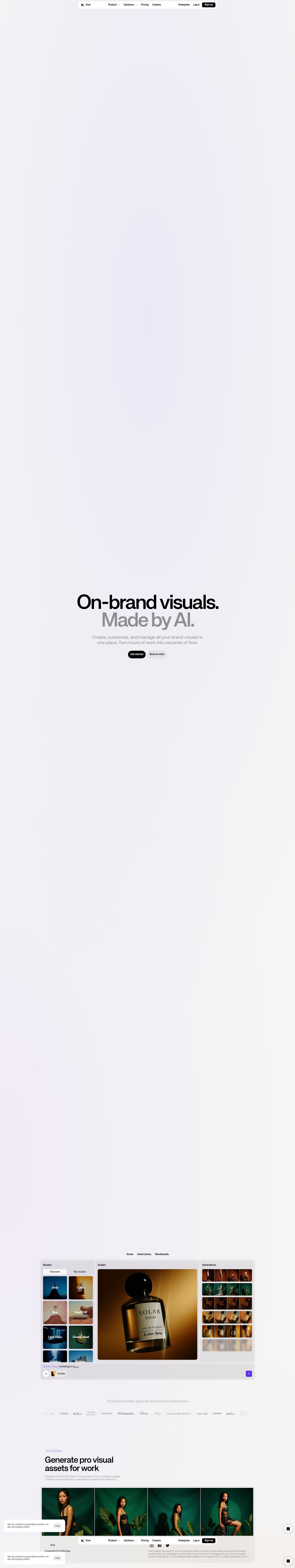 Kive Multi-Product Shots Screenshot