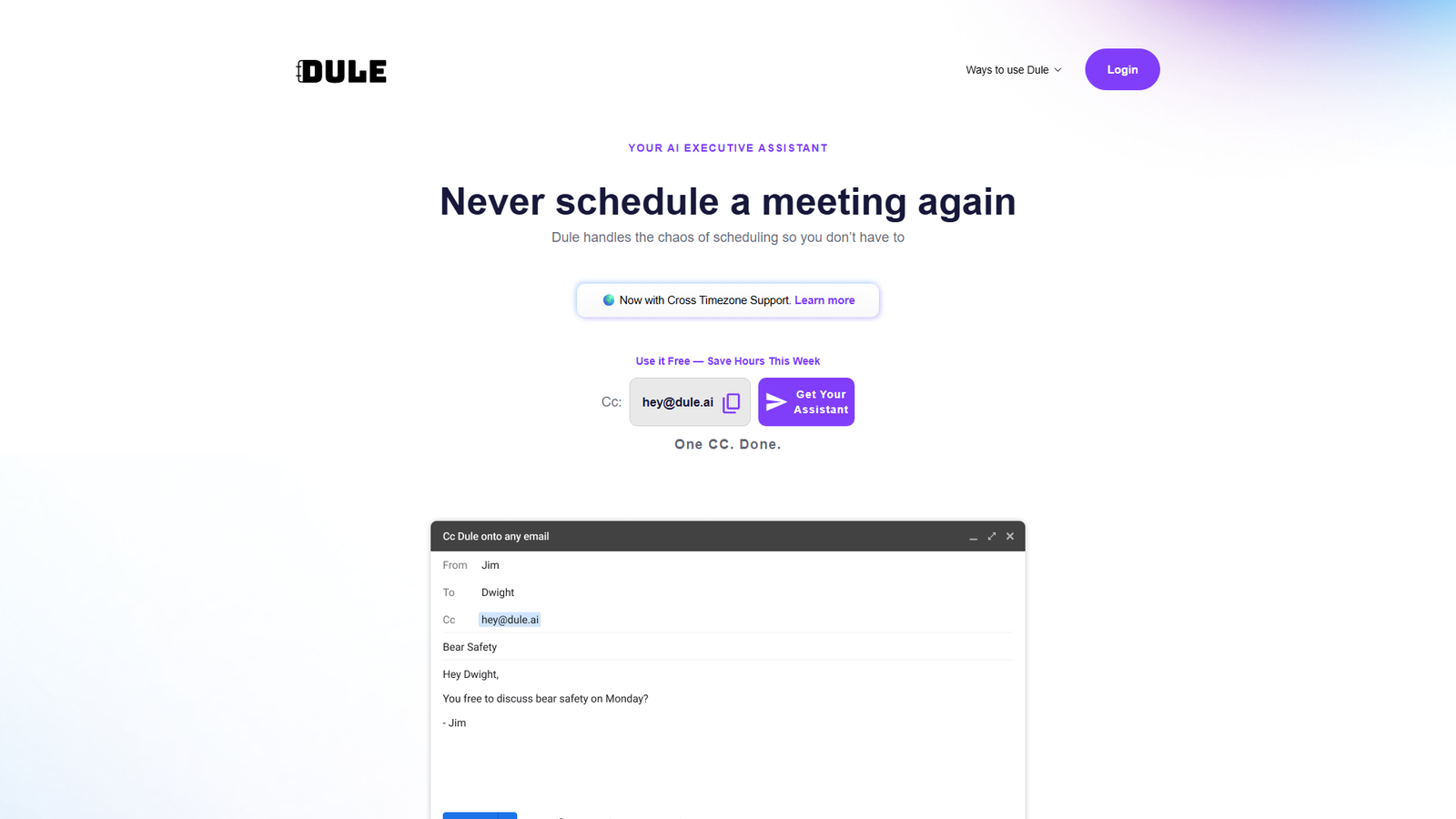 Dule for Google Calendar Screenshot