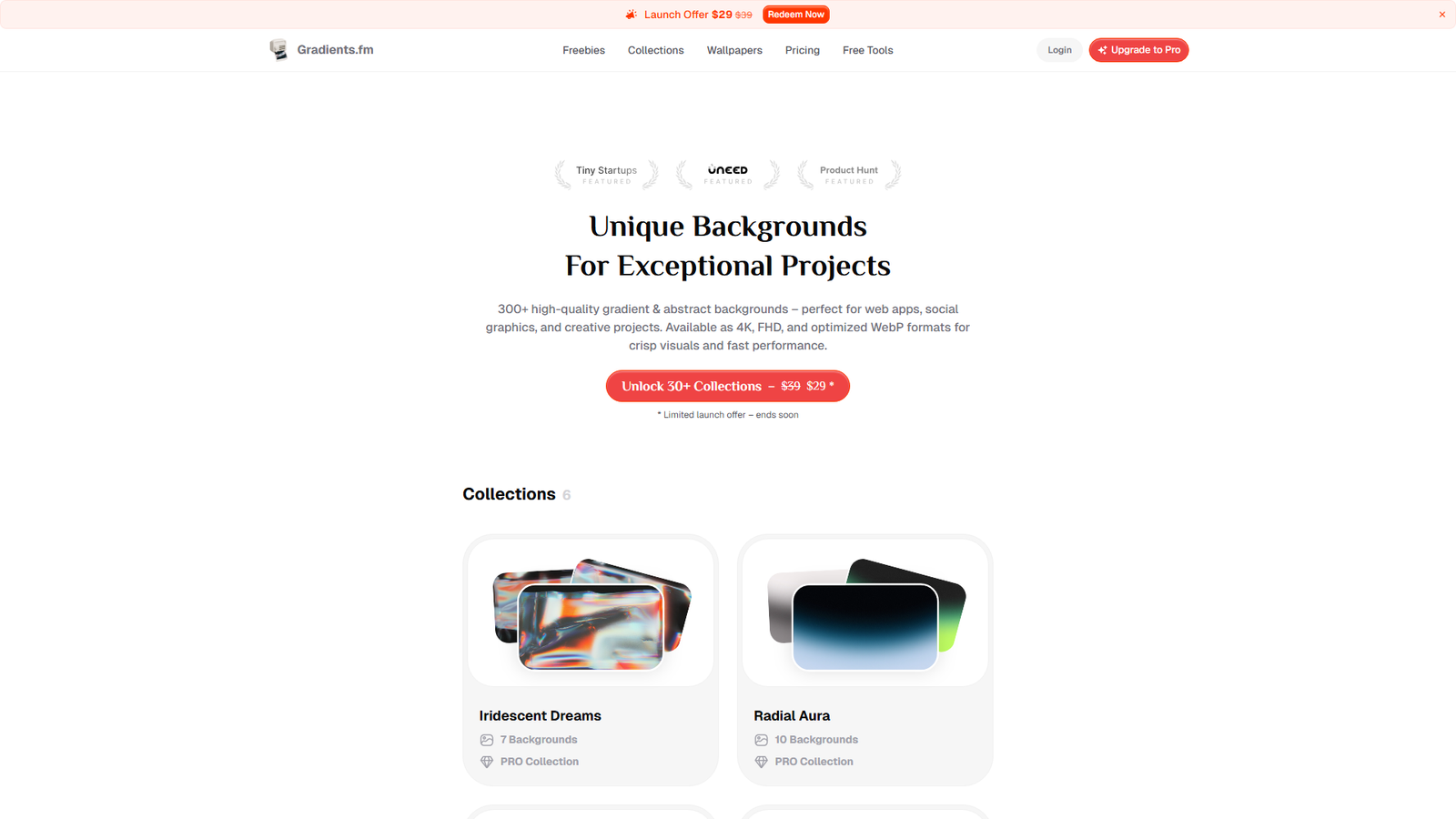Gradients FM Screenshot