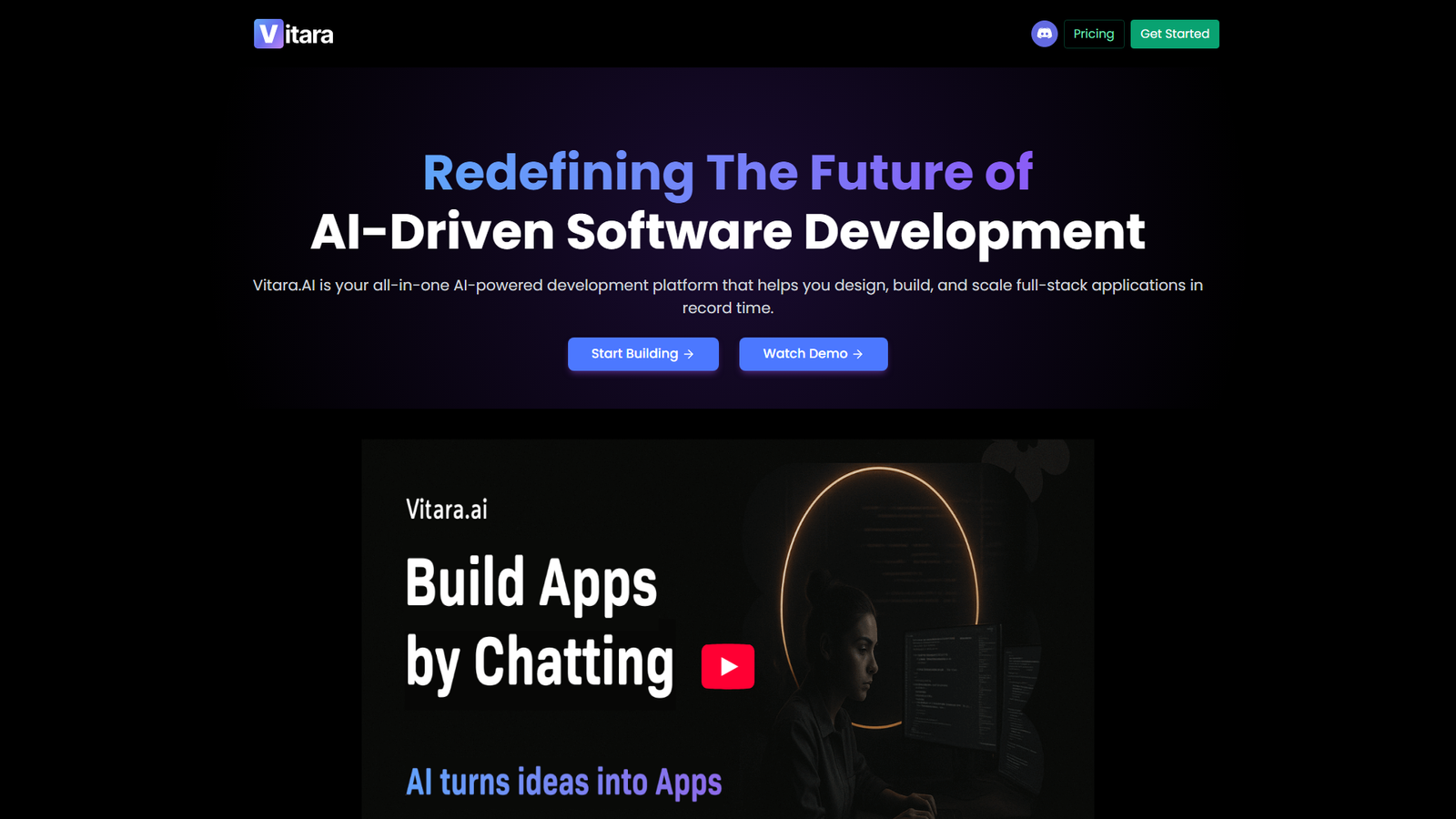 Vitara AI   Screenshot