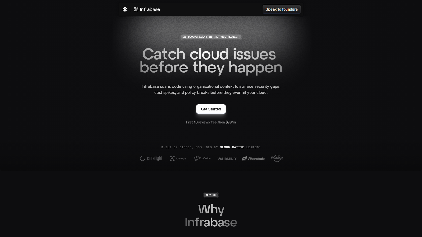 Infrabase Screenshot