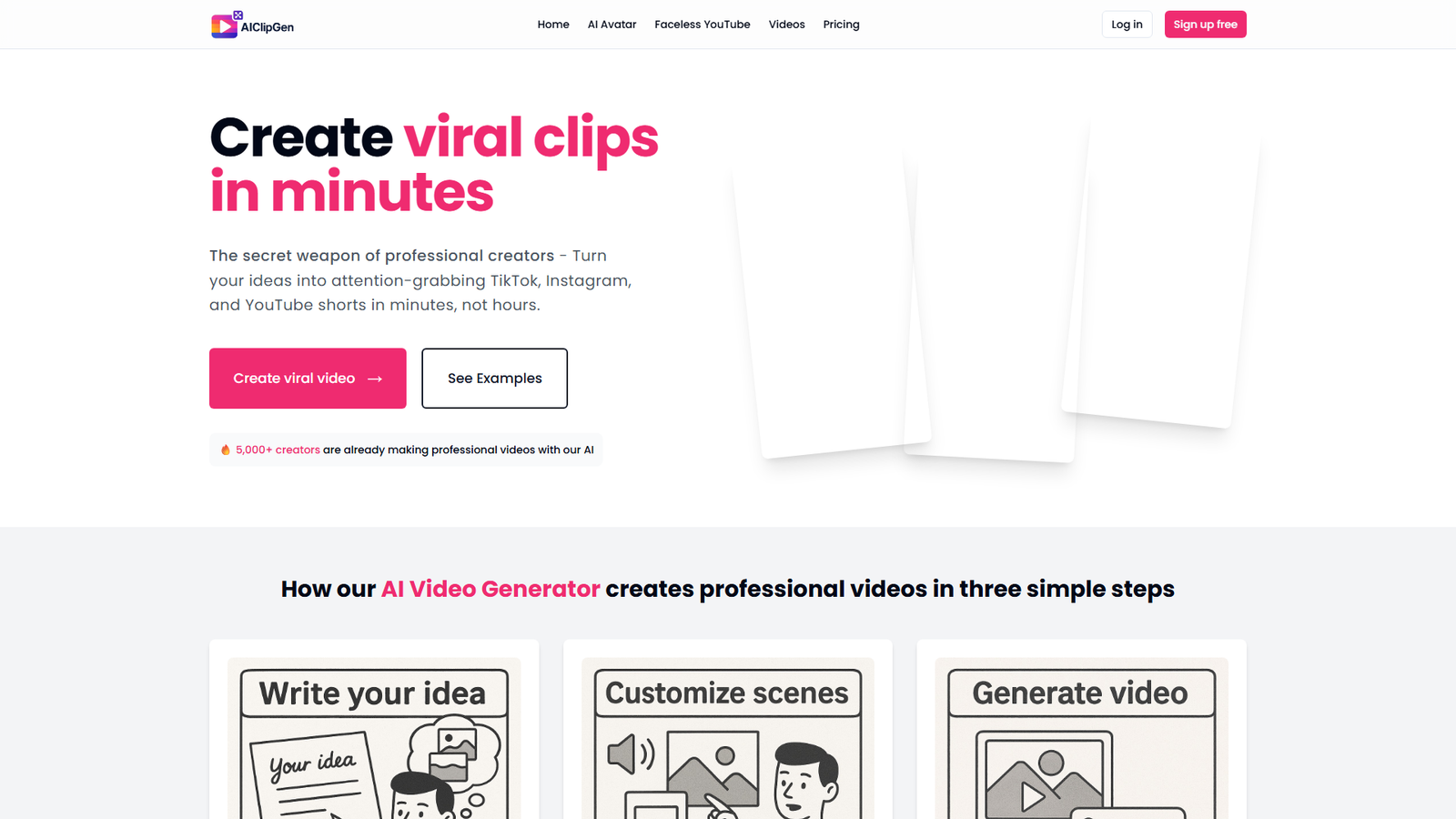 AIClipGen Screenshot