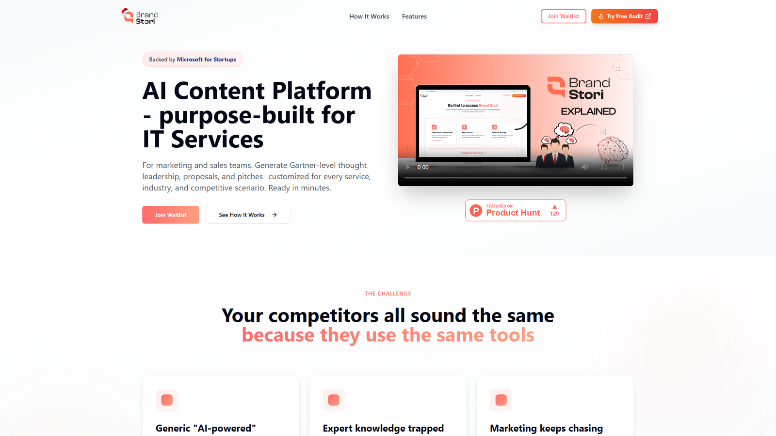 Brand Stori Screenshot