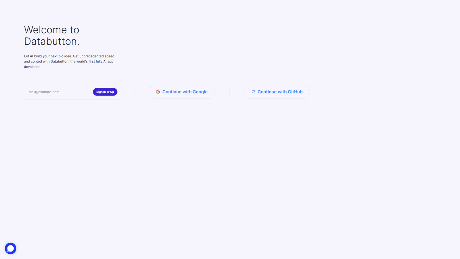 Databutton Screenshot