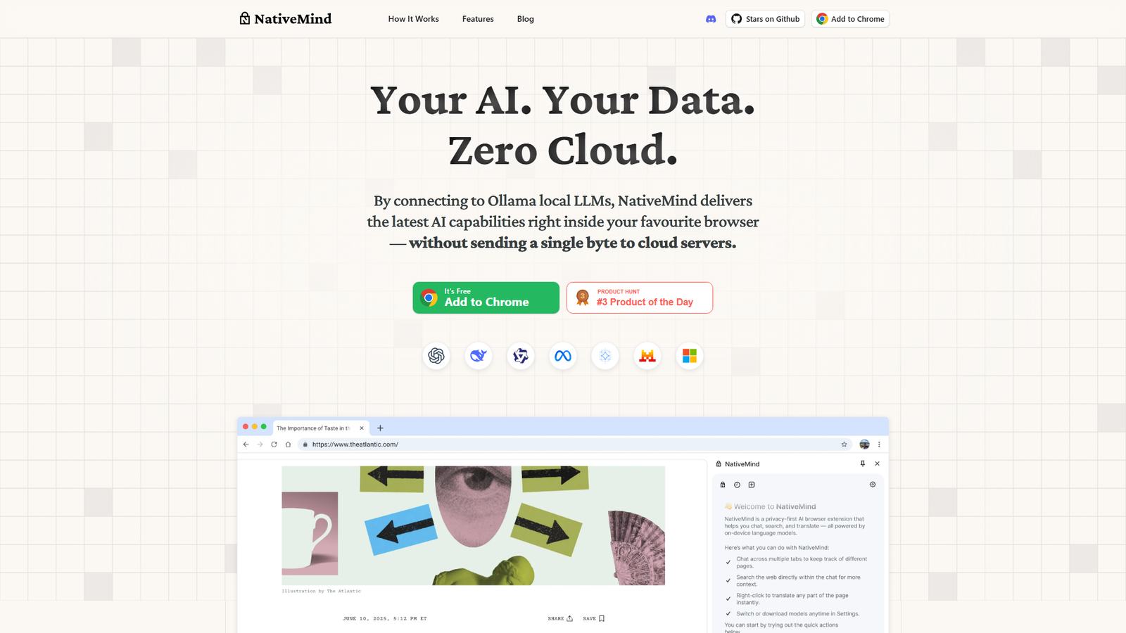 NativeMind Screenshot