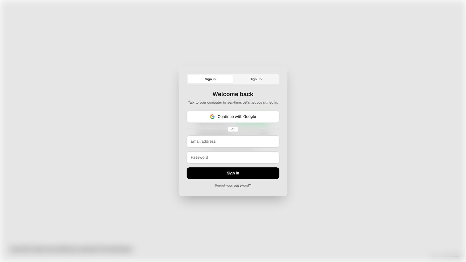 Talk To Your Computer Screenshot