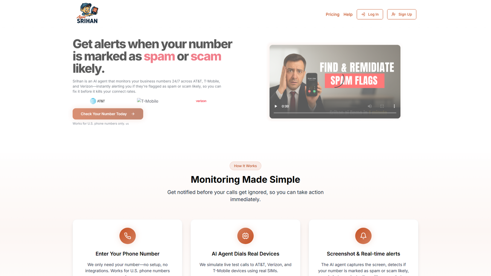 Agent SRIHAN Screenshot