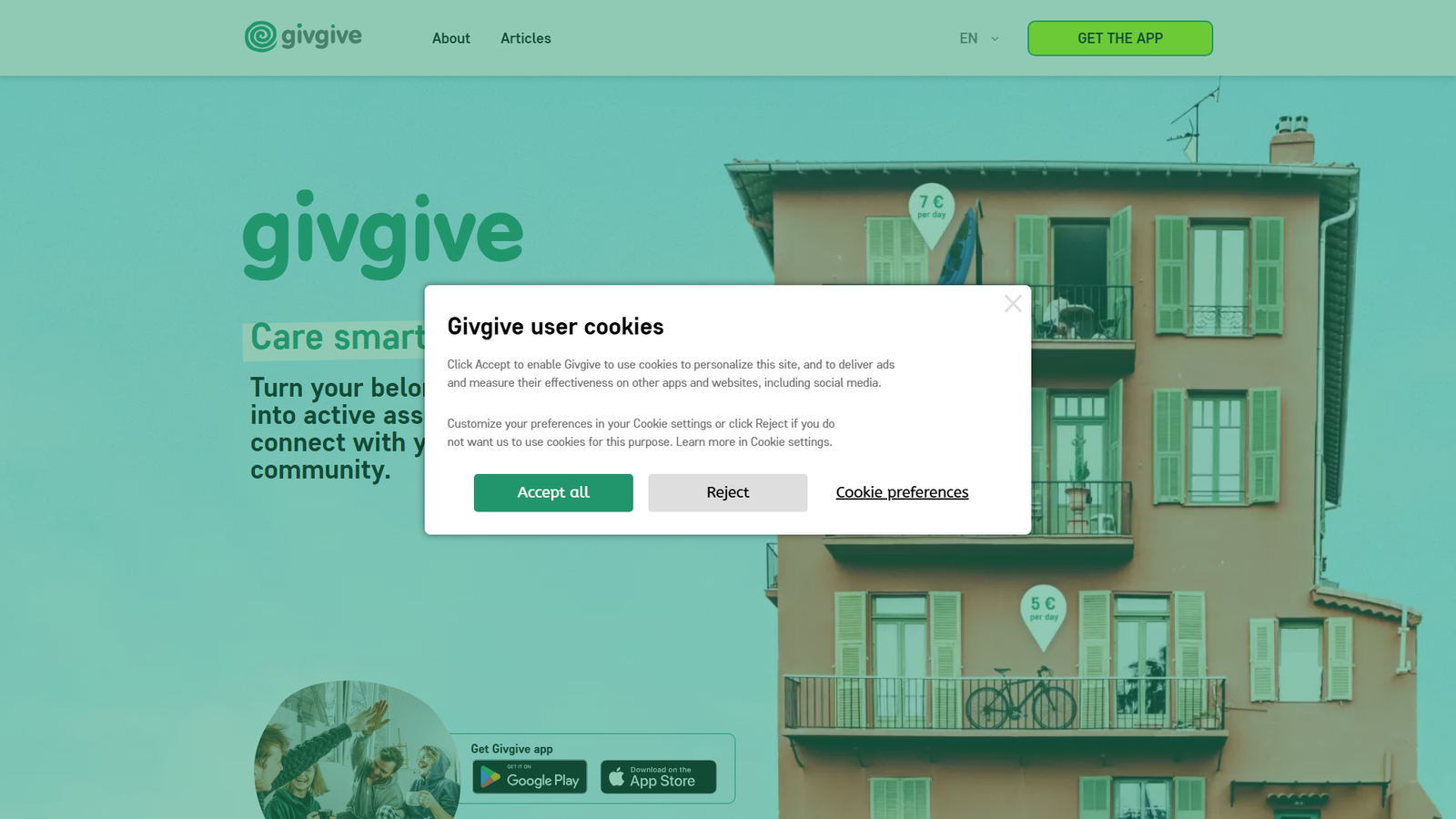 Givgive Screenshot