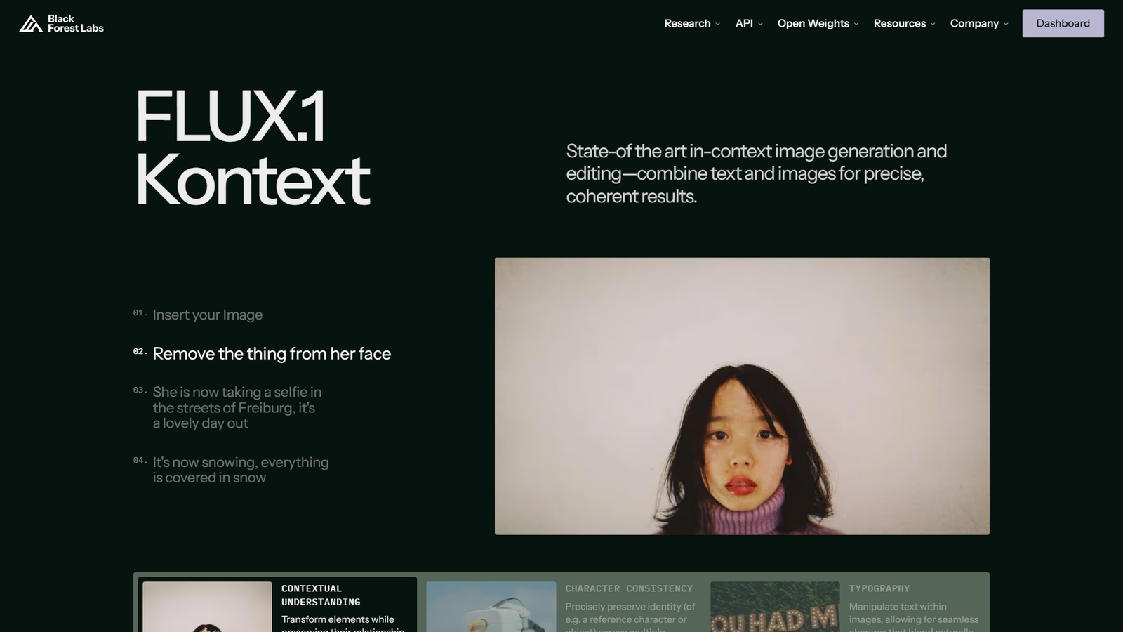 FLUX.1 Kontext Screenshot