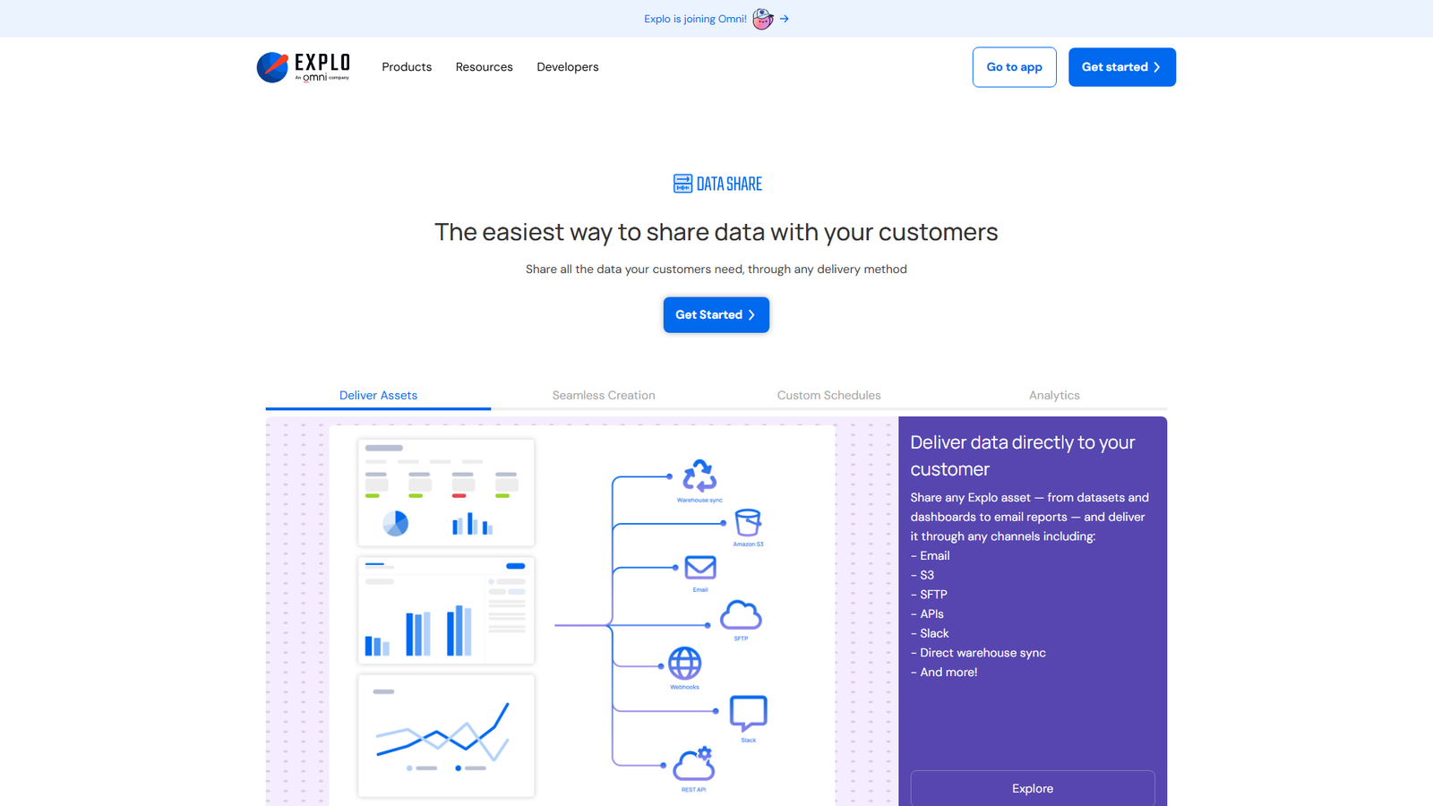 Data Share by Explo Screenshot