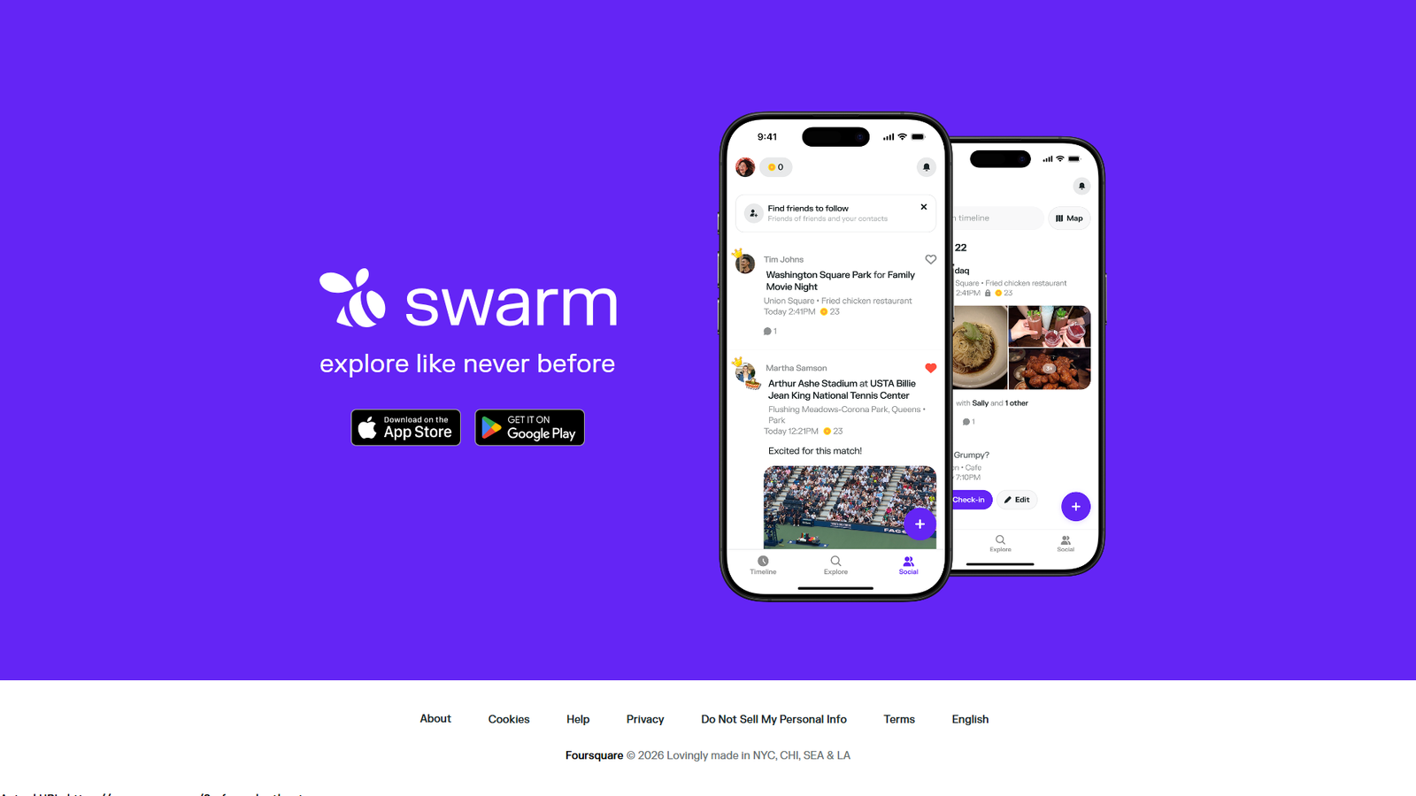 Swarm by Foursquare Screenshot