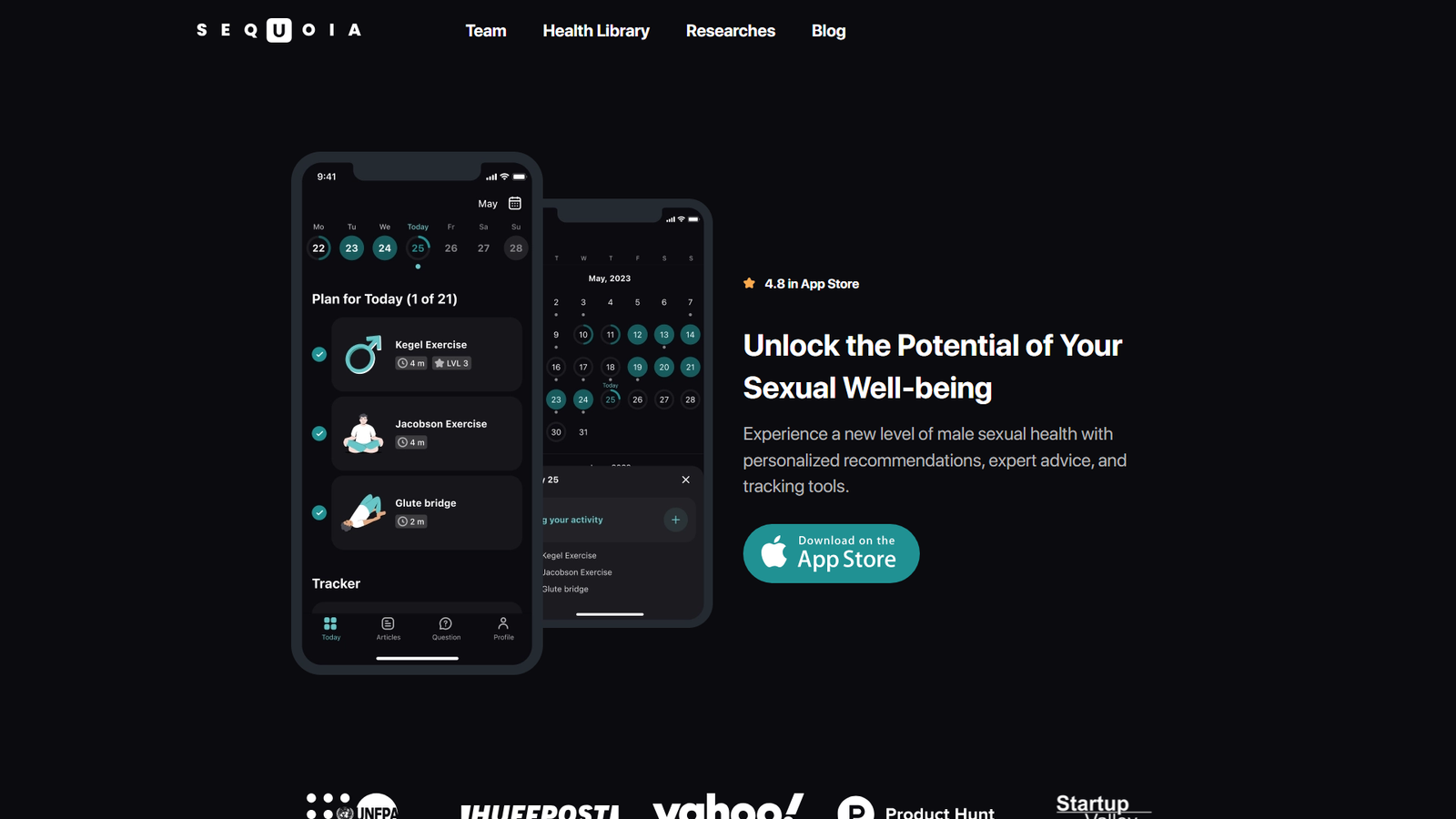 Sequoia Health 2.0 Screenshot