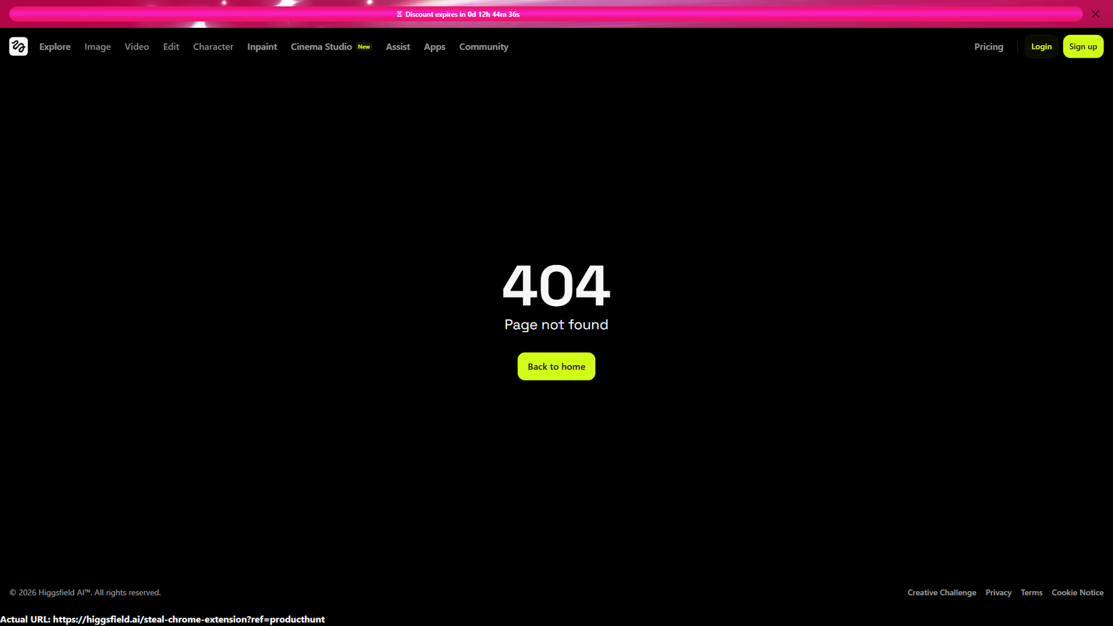 Higgsfield Steal Screenshot